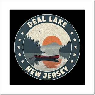 Deal Lake New Jersey Sunset Posters and Art